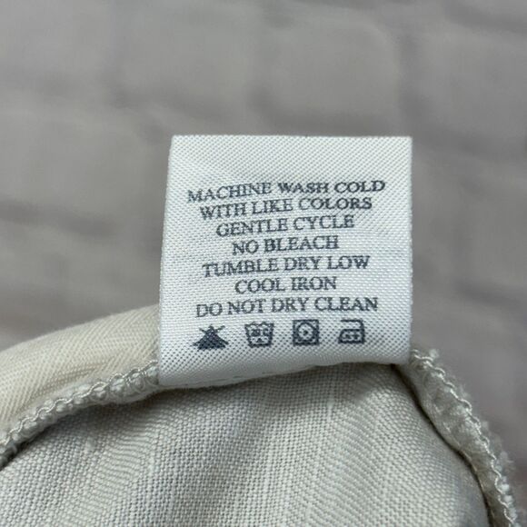 Faherty Men Flat Front Chino Shorts Size 33 Linen Blend D031 -18 - Picture 11 of 16